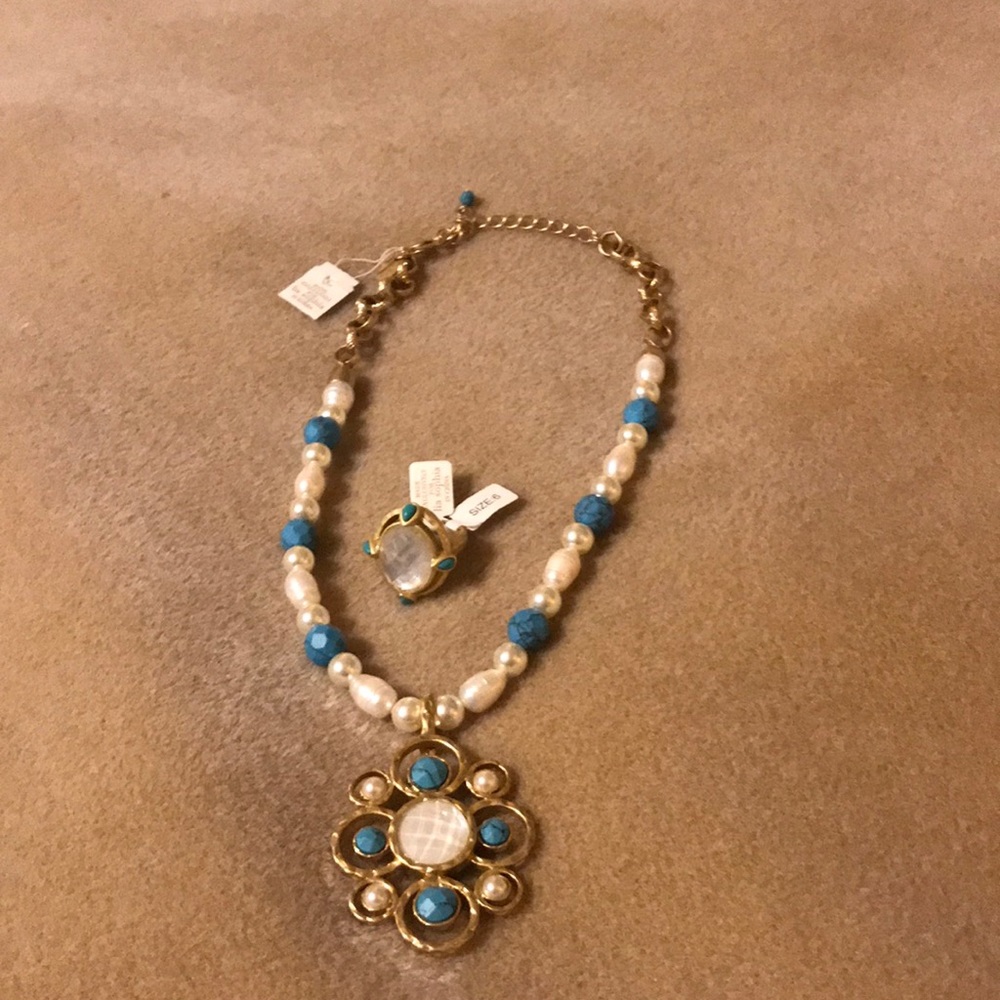 Necklace and Ring Set